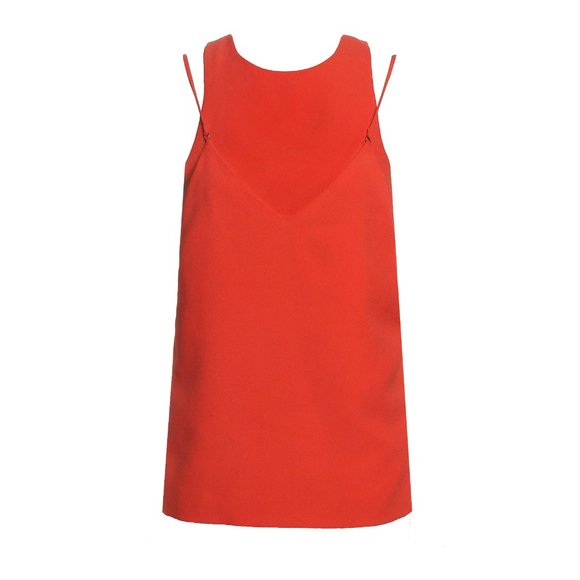 Alexander Wang Tops - T by Alexander Wang red orange double layer sleeveless top